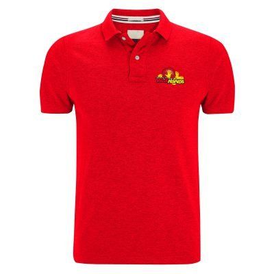 WaxHands polo shirt in red